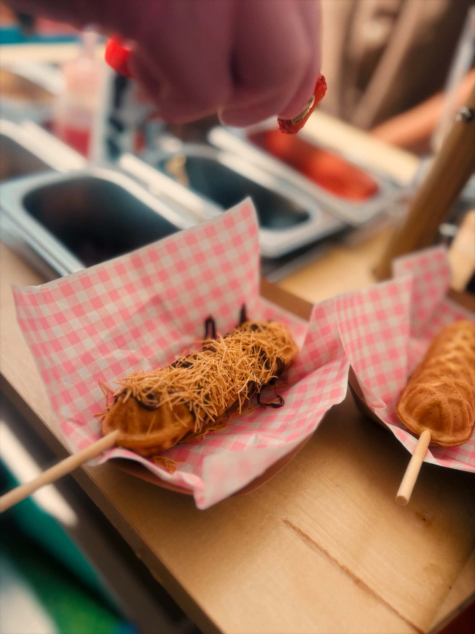 Waffle Sticks Cart • Rent Catering Station for Events