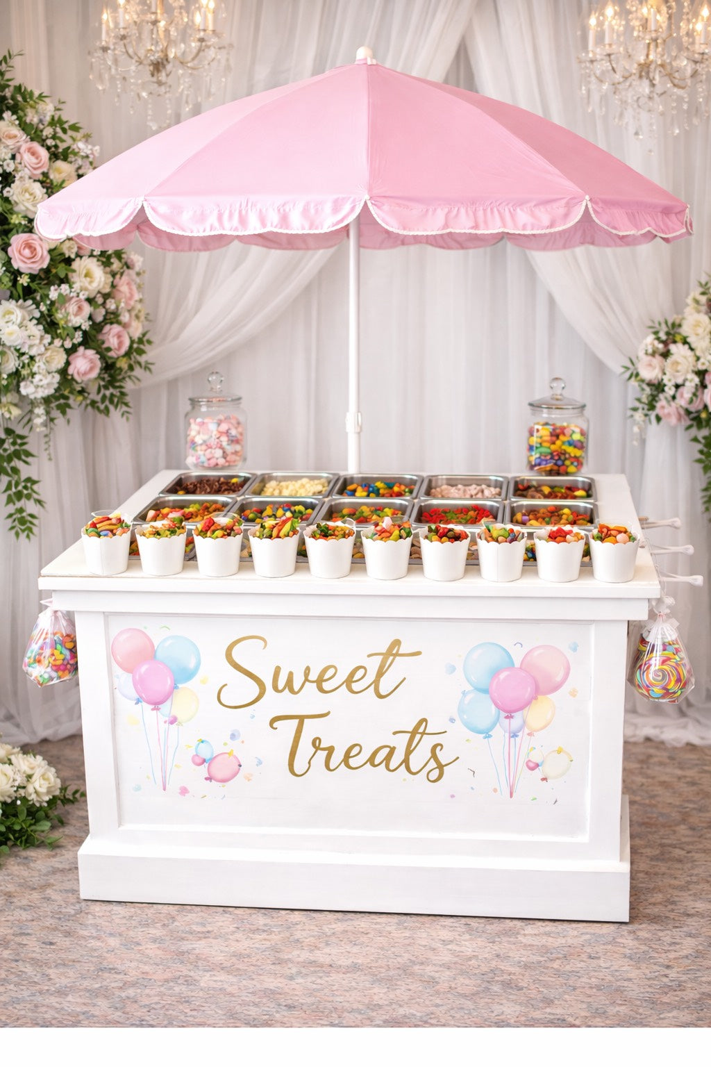 Sweet Treats Candy Cart