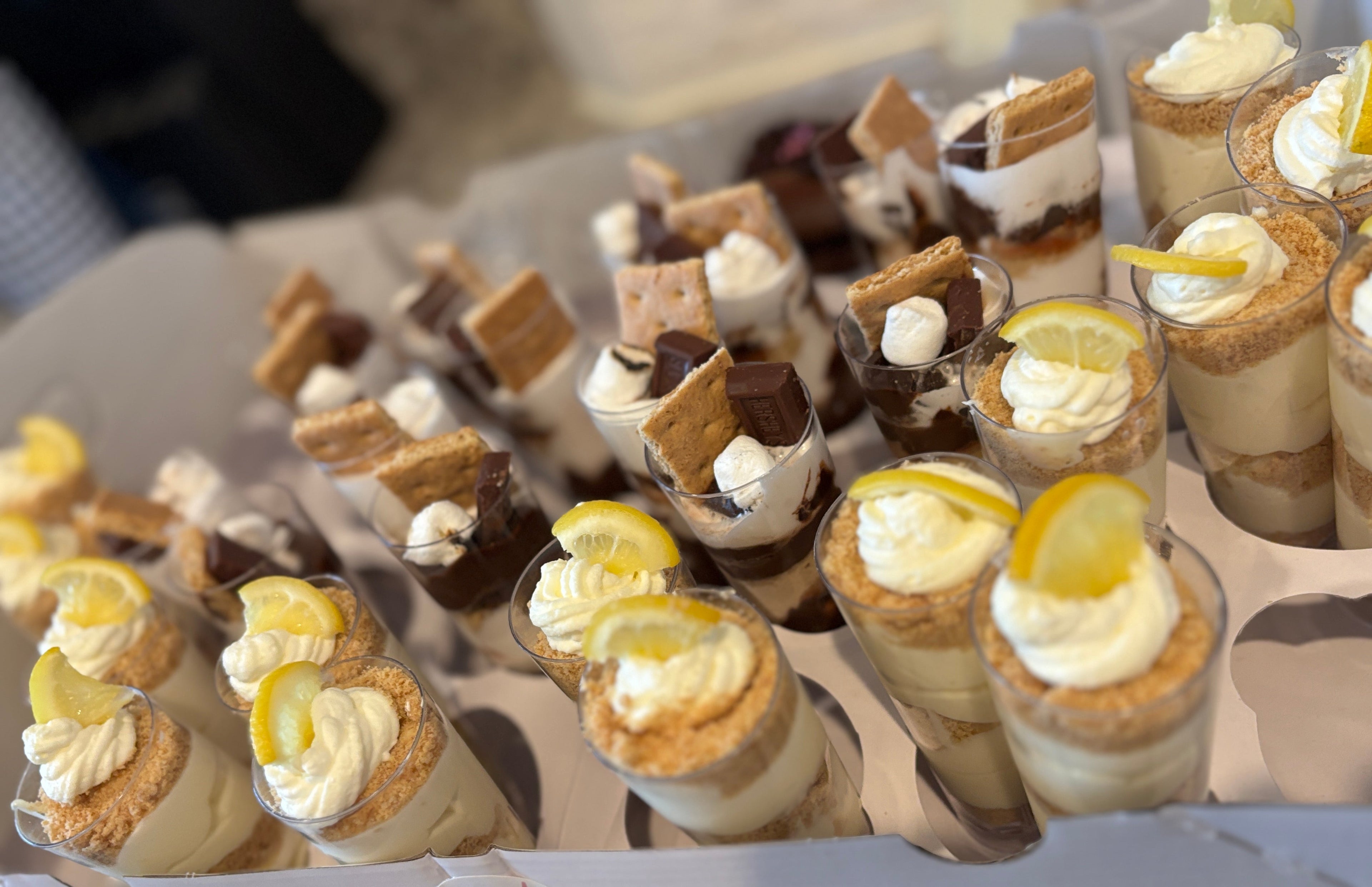 Mini Dessert Shooters for Events