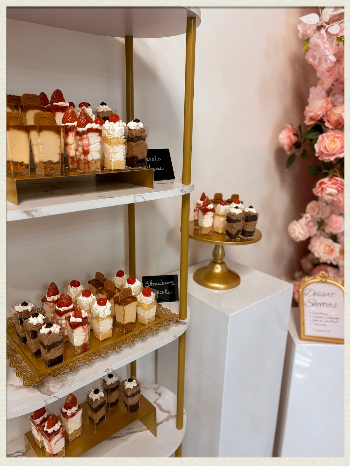 Mini Dessert Shooters for Events