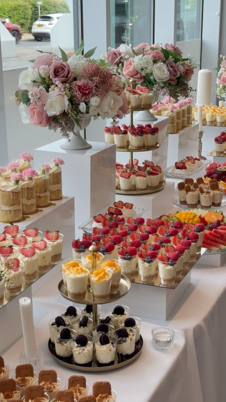 Mini Dessert Shooters for Events