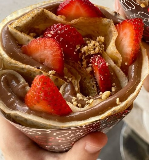 Sweet Crepes Dessert Cart Station Service for Events