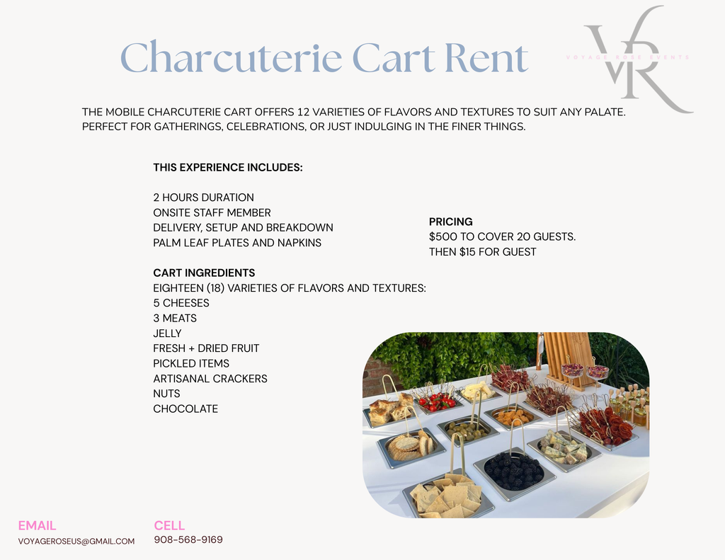 Charcuterie Cart Rent