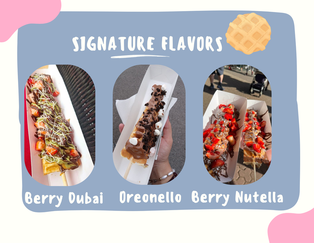 Waffle Sticks Cart • Rent Catering Station for Events